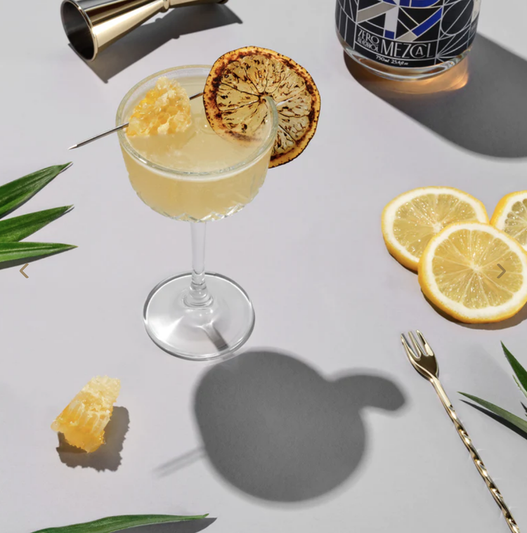 Mezcal cocktail product photography