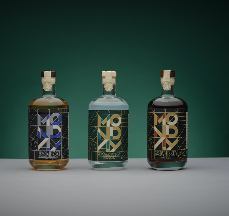 Monday bottles product lineup